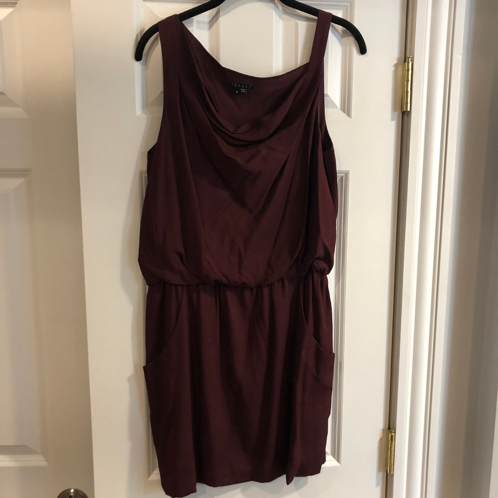 Maroon Theory asymmetric dress